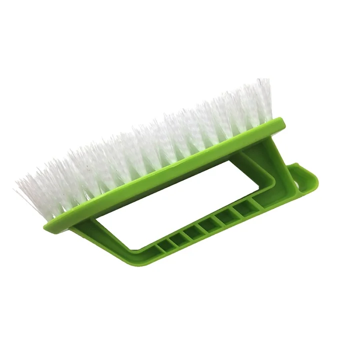 HQ8118 South American Market Soft Iron-Shaped Plastic Cleaning Brush Hand-Design Clothes Hair Pet Cleaning Stocked Bristle
