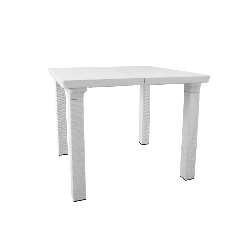 Hot sale outdoor modern table chair set furniture dining plastic rattan