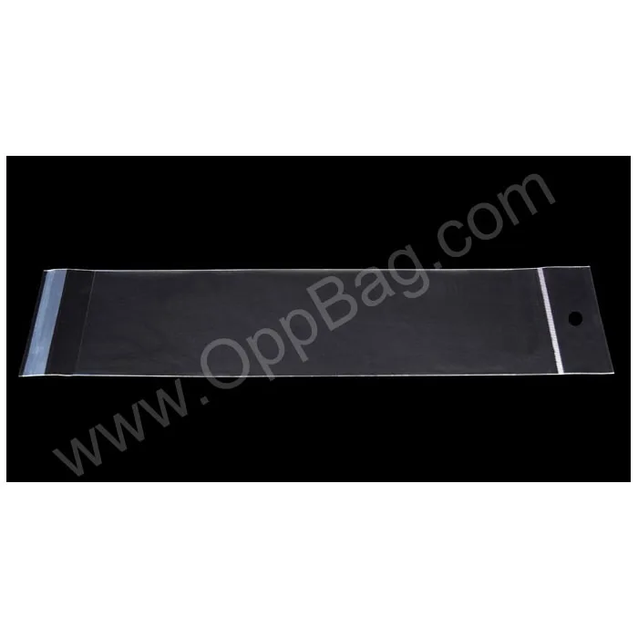 10x19cm 760 pieces /pack clear polypropylene packaging Self-Adhesive Opp Bags plastic with header
