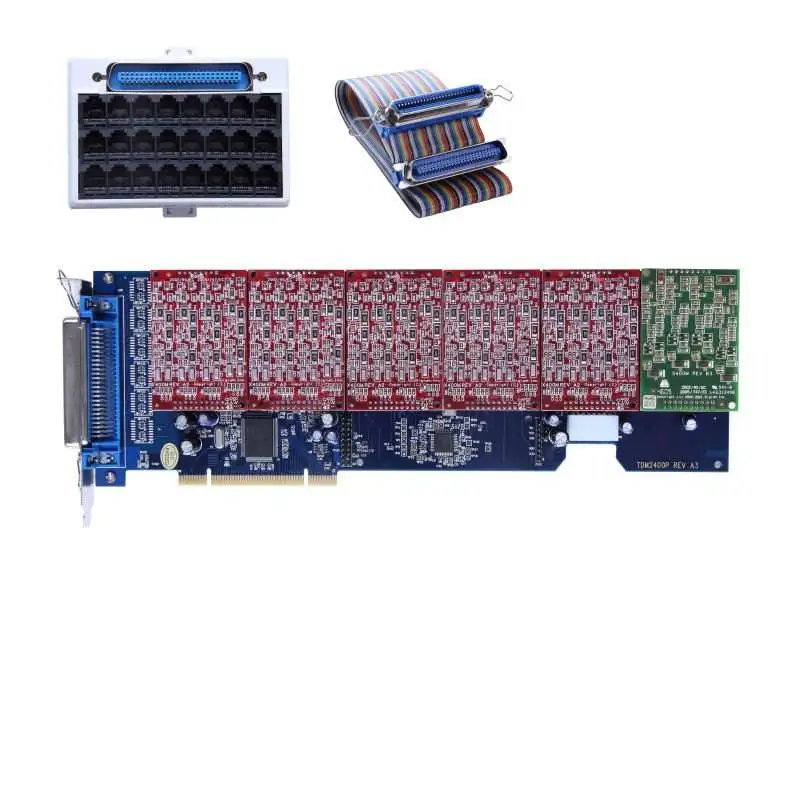 Для VoIP IP PBX Digium TDM410P 1 порт с FXS Asterisk card Openvox A400P ATCOM AX400P PSTN