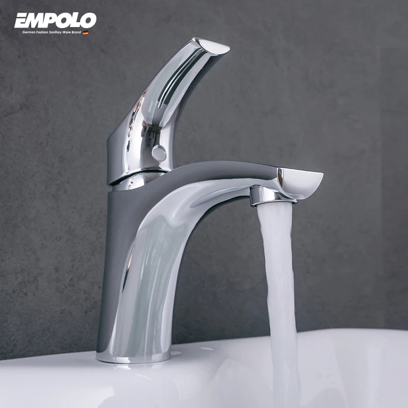 Quality Upc sanitary ware latest design faucet single cold high pressure brass water mixer tap bathroom sink faucet