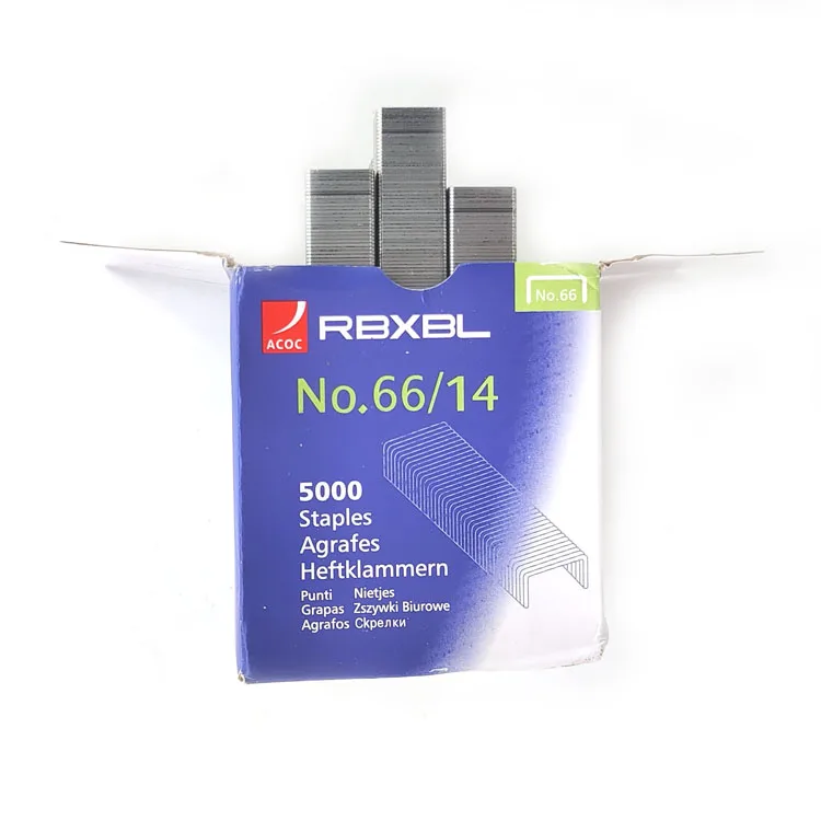 Office High Quality Staple Pin 66/14 Stationery Stainless Steel Staple Pin For Sale