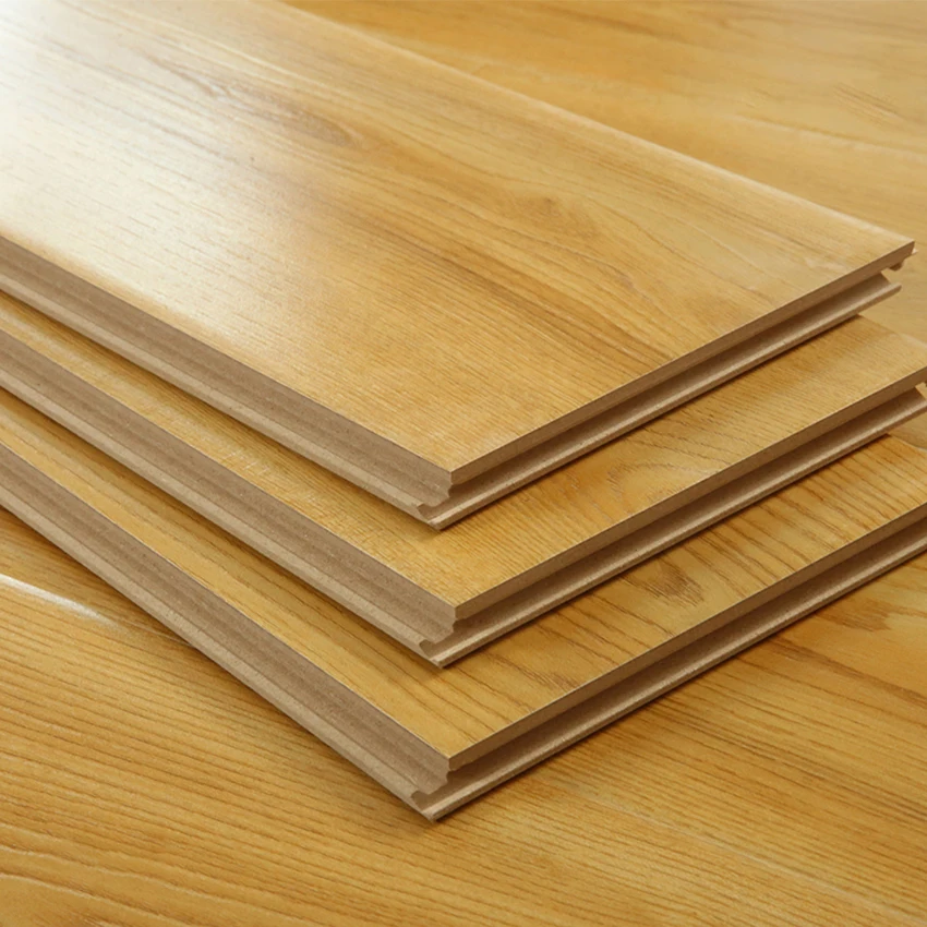 Customized Color 100% waterproof 8mm 12mm factory direct cheap price wood fiber laminate floor