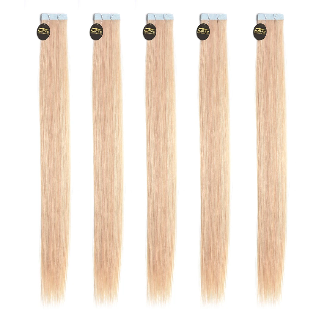  2021 тренд продажи бразильские прямые человеческие волосы лента в волосах двойной вытянутый Экстрим блонд