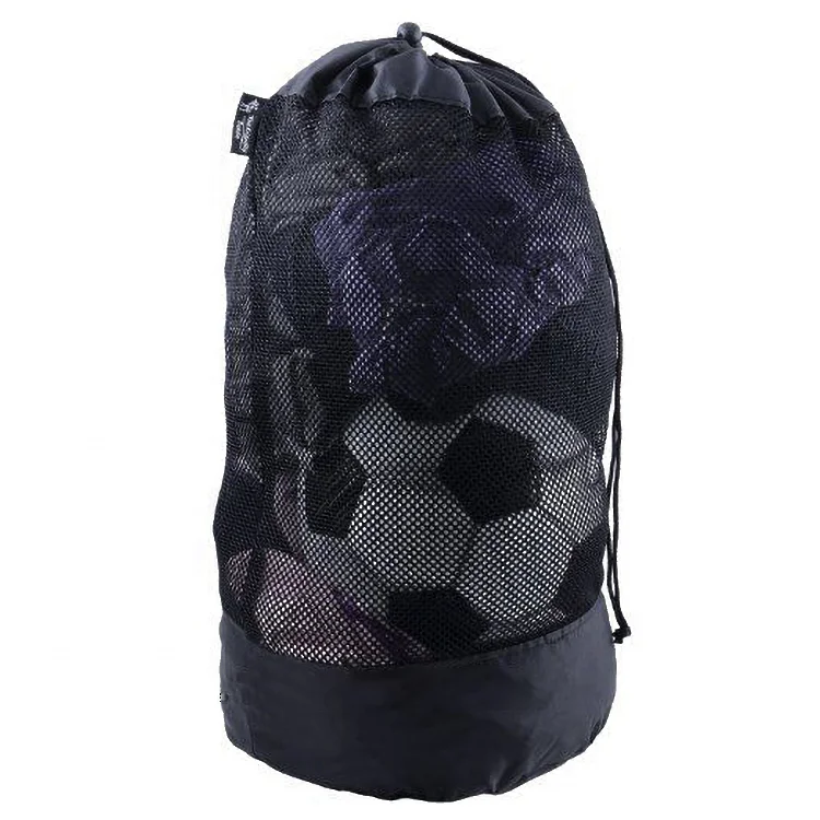 Custom Design Polyester Durable Drawstring Mesh Laundry Bag