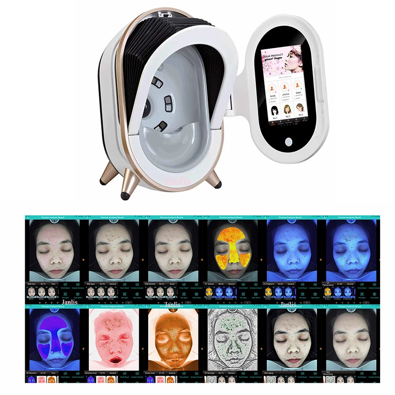 Skin Analysis Machine 3D Scanner HD Screen Machine New Arrival 2024 Other Skin Care Products (New) Tools Facial Skin Analyzer