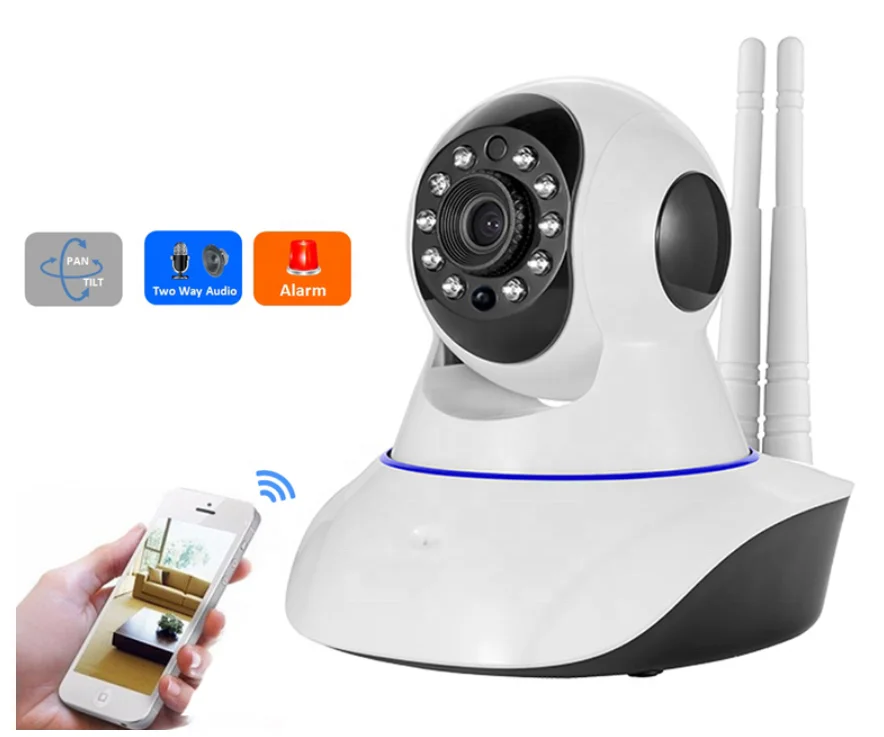Manufacturer Wholesale 3MP WiFi IP Camera 2 Way Voice 360 Degree Rotating Security Camera Wireless