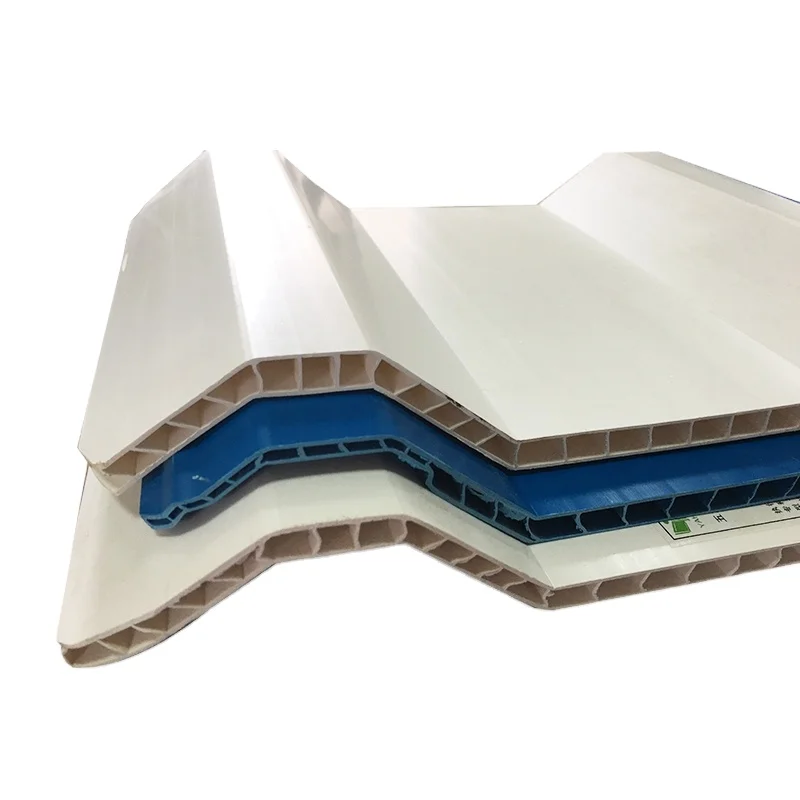 pvc resin hollow twin wall polycarbonate insulated roof panels