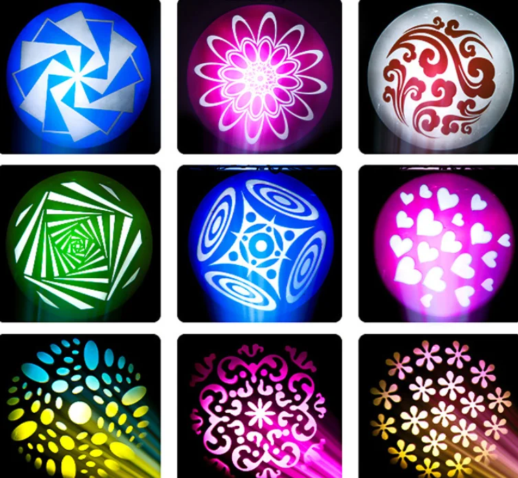 600W 24 Channels DMX512 Control 10 Color Chips Spot Moving Heads Light
