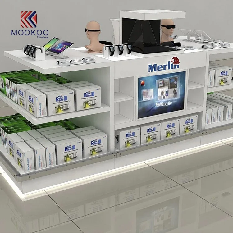Computer Kiosk Furniture Shop Decoration And Digital Accessories Images