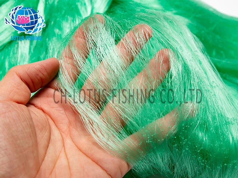 High Quality Personalizable Red Rede De Pesca Monofilament Nylon Fishing Net Trammel Net