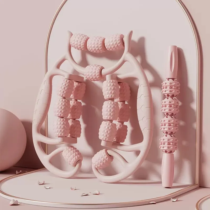 CONWAY FMR004 Factory Price Yoga Massage Roller Foam Muscle Relax Roller Massager Deep Tissue Leg Clamp Roller