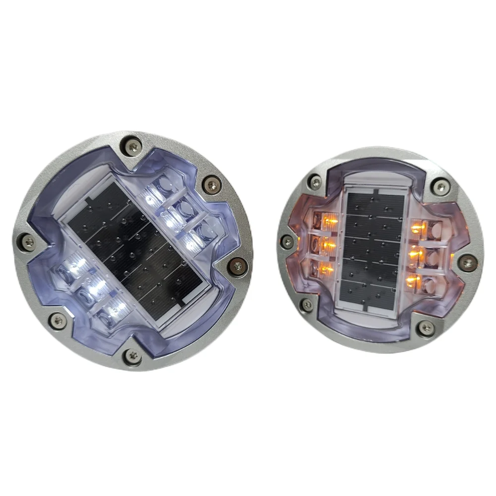Aluminum LED flashing Driveway Pavement Marker il300 Solar Road Studs