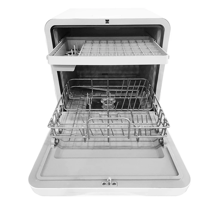 Kitchen Smart Compact Dishwashing Machine Counter Top Electric Dish Washer Mini Table Drawer Household Dishwasher