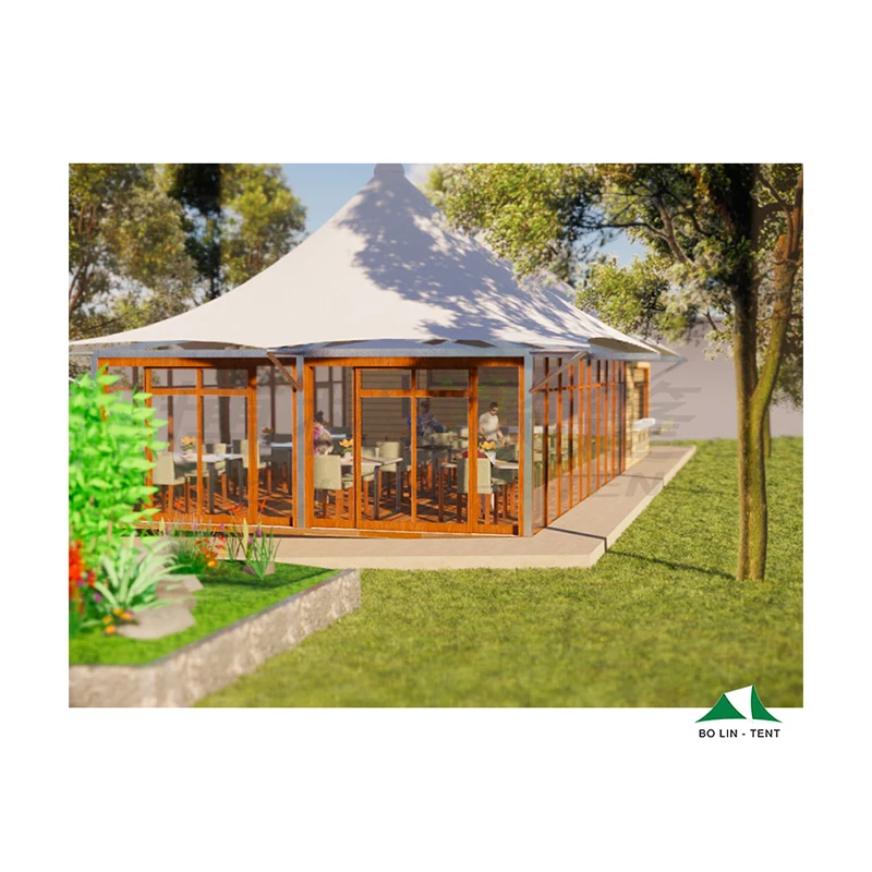 Luxury Exquisite Camping Safari Tent Wild Outdoor Tourism Scenic Spot Vacation Hotel Tent