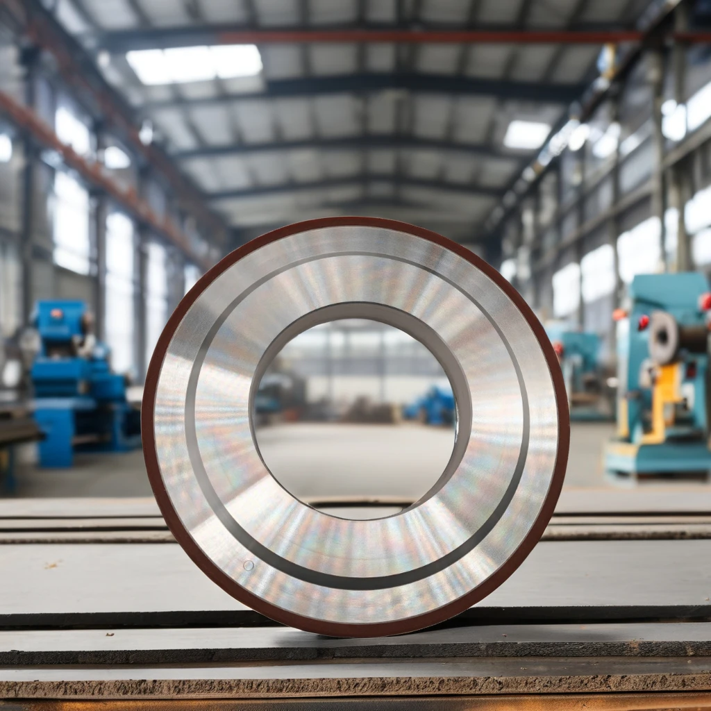 14A1 Resin Bond CBN Grinding Wheel Diamond Cup for Sharpening Carbide Circular Saw Blades for Aluminum & Deburring Dish Pattern