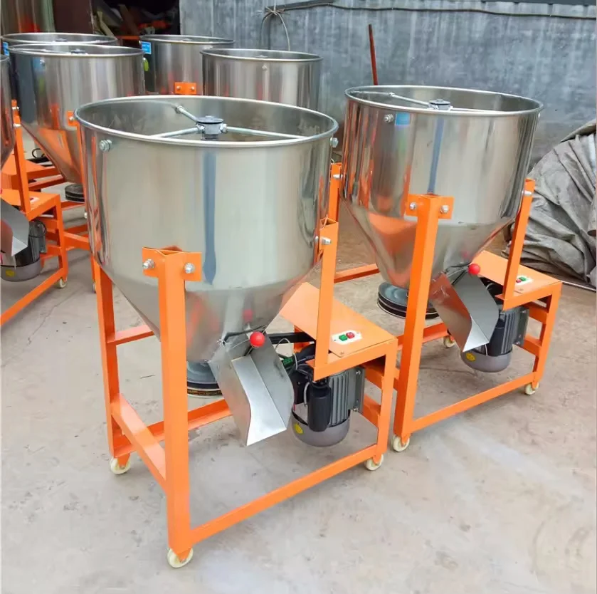 Slow consumption animal feed mixer and grinder corn seed crusher mixer seed grain mill feed mixer