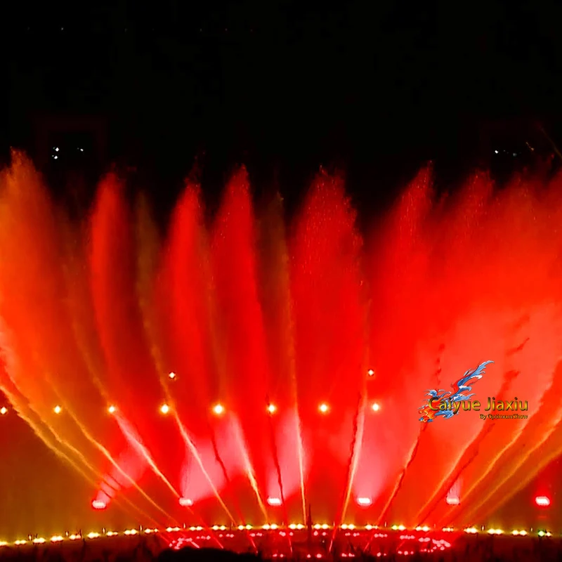 
Outdoor swing dancing musical water fountains water laser show 