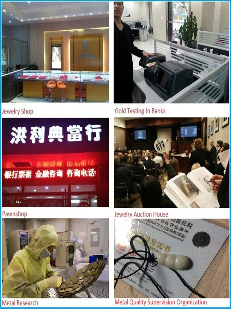 Высокое качество Лидер продаж 7 элементов рабочего стола XRF машина для проверки чистоты золота