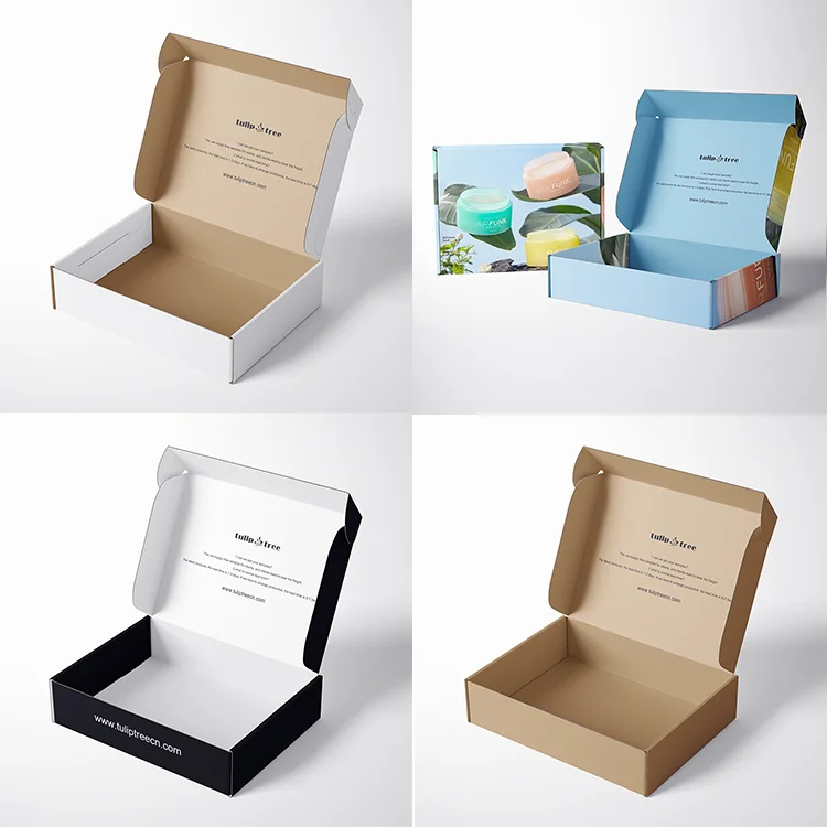 custom mailing box Kraft Box Packaging Mailing  box for clothing and cosmetic packaging