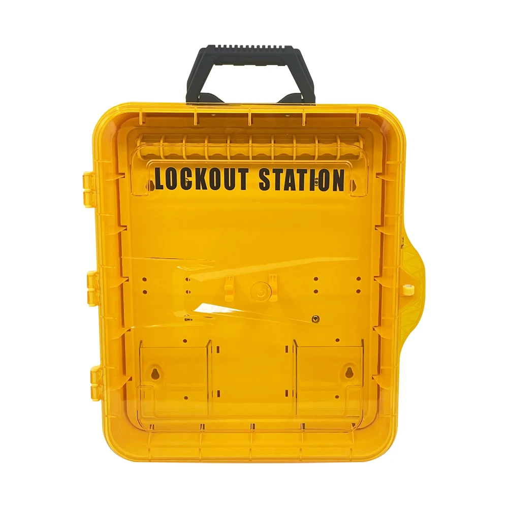 Portable Multi-Purpose Safety LoTo Lock Tagout Groups Cabinet Lockout Padlock Station to 20 Locks