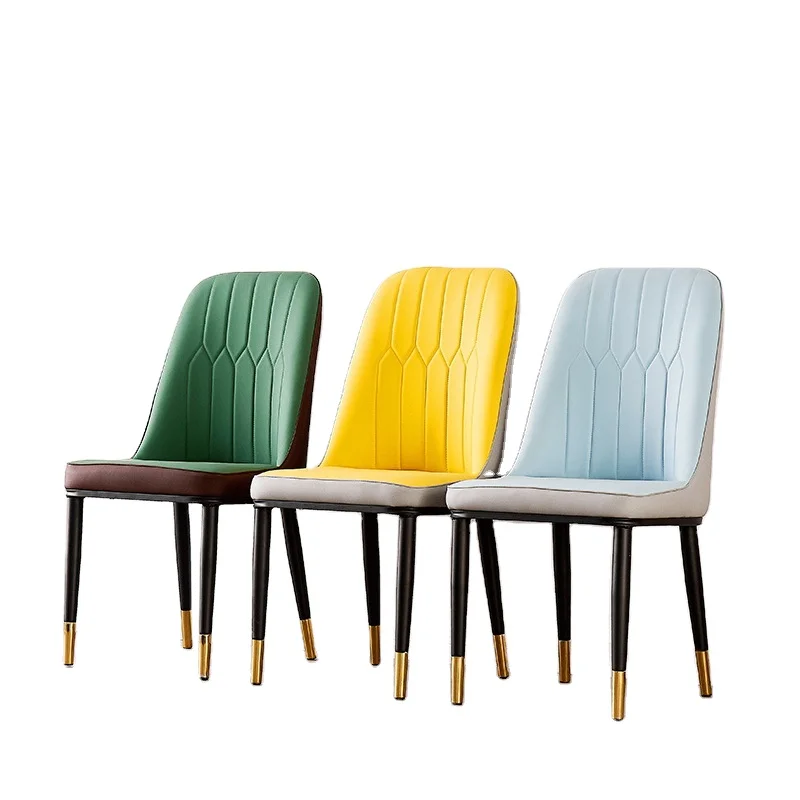 
New design Nordic fashion dressing chair back simple leisure home dining chair 