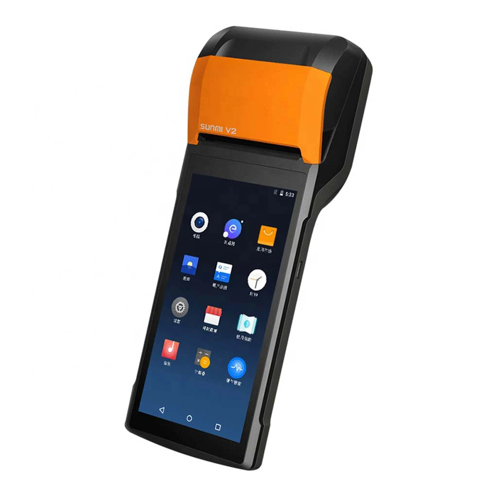  Портативный Android PDA с терминалом сканера штрих-кодов SUNMI V2 Wifi BT коллектор