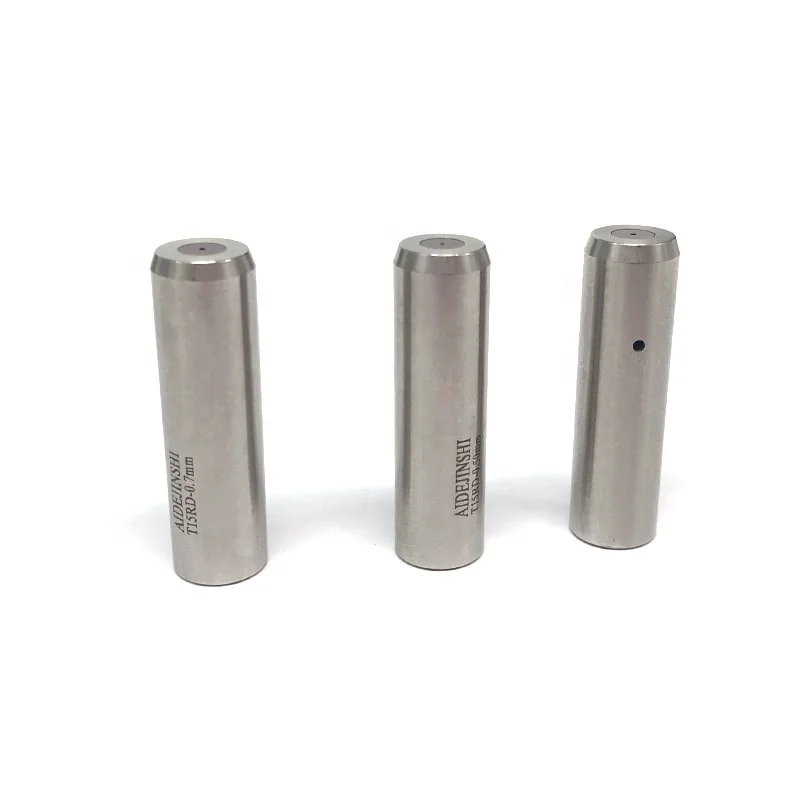 Направляющая Рубиновой трубы EDM OD 12 * длина 42 мм 0,2 мм до 3,0 мм, направляющая электрода для сверлильного станка с ЧПУ