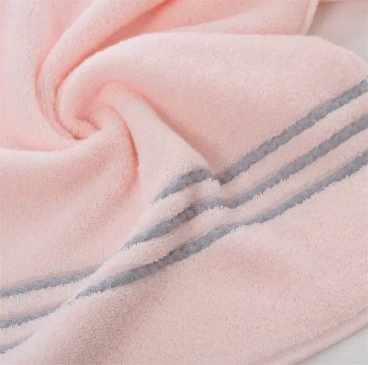 Custom Logo Bathroom Hotel Face Towels Bath 100% Cotton Bath Towel