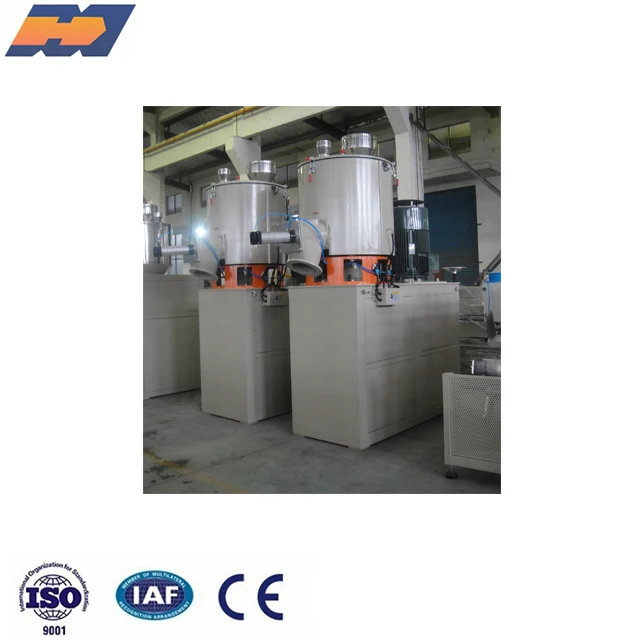 Plastic granules mixer SHR series high speed plastic mixer hot mixing machine extrusion machine