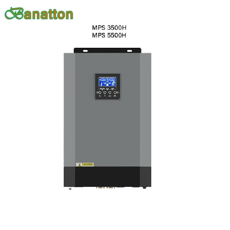 Banatton 3.5kw 5.5kw 220vac Off Grid Hybrid Solar Inverter 110A Mppt Solar Charge Controller Can Work Without Battery Wifi Monit