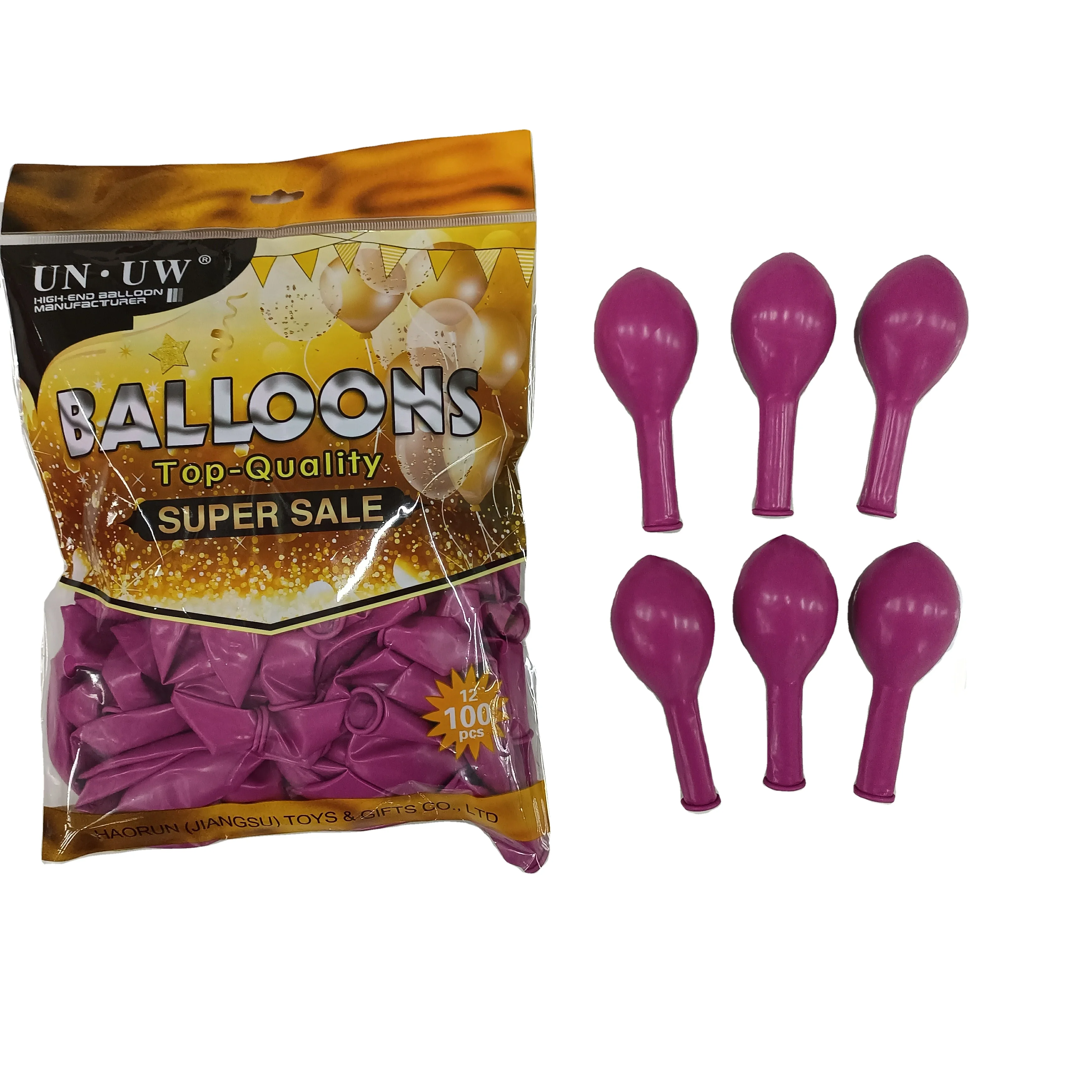 Chinese Factory Wholesale Retro Colorful Balloon Latex Balloon Party Supplier Decorative Balloon
