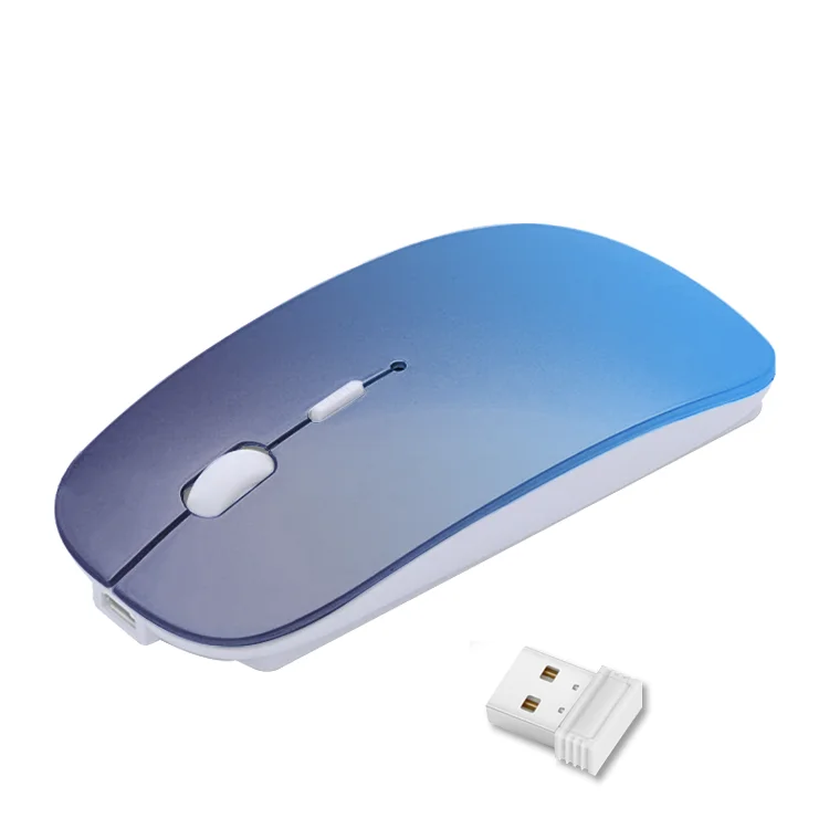 Gradient Office Game Mouse 2.4G Ergonomic Office Mini Mouse