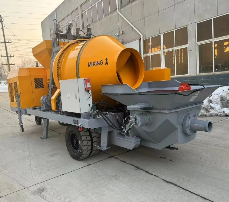 Factory Price mixing and pumping concrete mixer and pump for construction works concrete mixer with pump philippine market