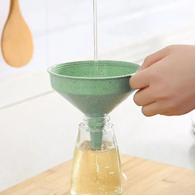 Multi Function Kitchen Tools Multi Colors Plastic Funnel Eco-friendly Utensils Kitchen Appliance