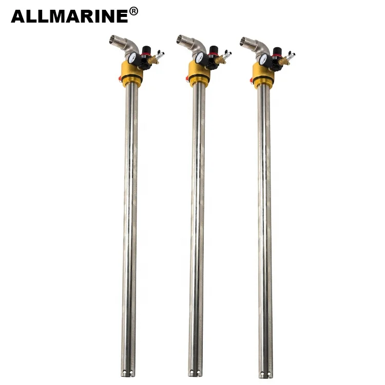 Stainless Steel Pneumatic Drum Pump Transfer Oil, Water, Chemical, Code 591563