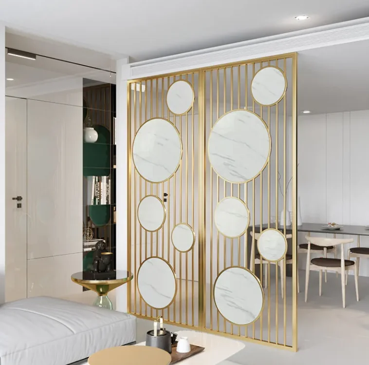 Wall Screen Welding room dividers stainless steel metal screen Ceiling Room Divider Screen