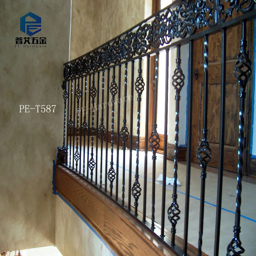 china used wrought iron stair railing