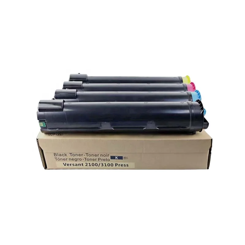 Hot Selling High Page Yield China Manufacturer V2100 Color Toner Cartridge For Xerox Versant 2100press 3100press Copier Parts