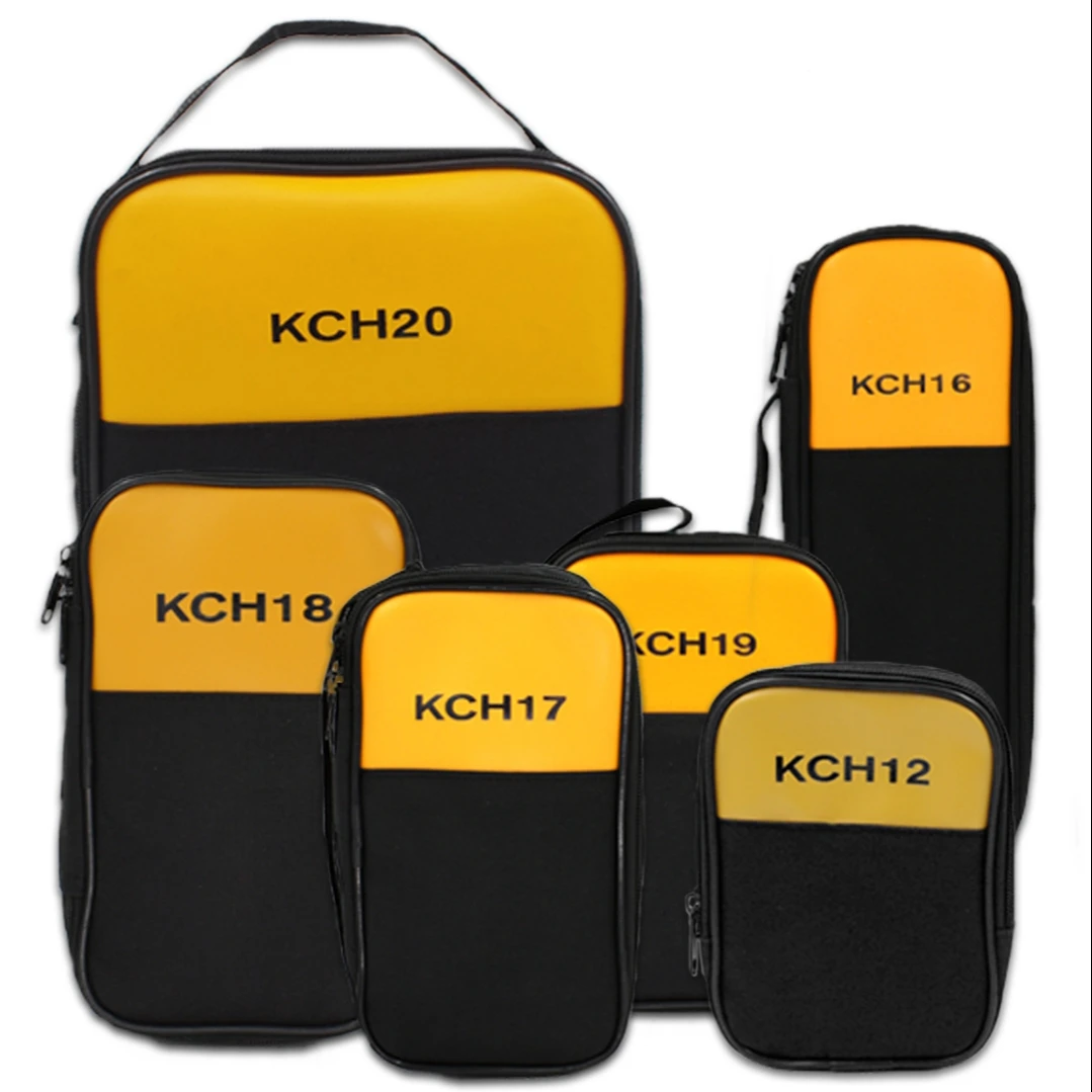 Мягкий чехол для переноски KCH12 KCH16 KCH17 KCH18 KCH19 KCH20 используется для мультиметра-зажима Fluke KYORITSU Uni-T HIOKI Testo Sanwa