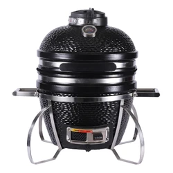 Kamado Grill 16 Inch 2021 Metal Top Vent  Equienta Cover Divide Pizza Cooper China BBQ Grills Kamado 16 Propane Outdoor