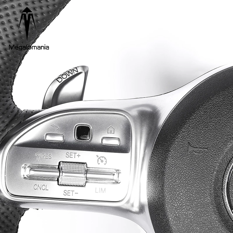 Steering Whee for  mercedes Benz a B E GLA CLA GLC GLS GLE C Class W205 W213 W204 Old Model Upgrade Sports  l Led Carbon Fiber S