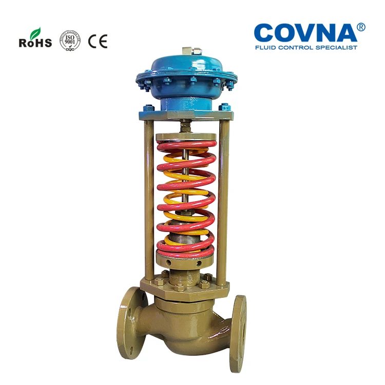 Pressure Regulator Type WCB Flanged Self Regulating Pressure Control Valve Self-Operated Pressure Control Valve