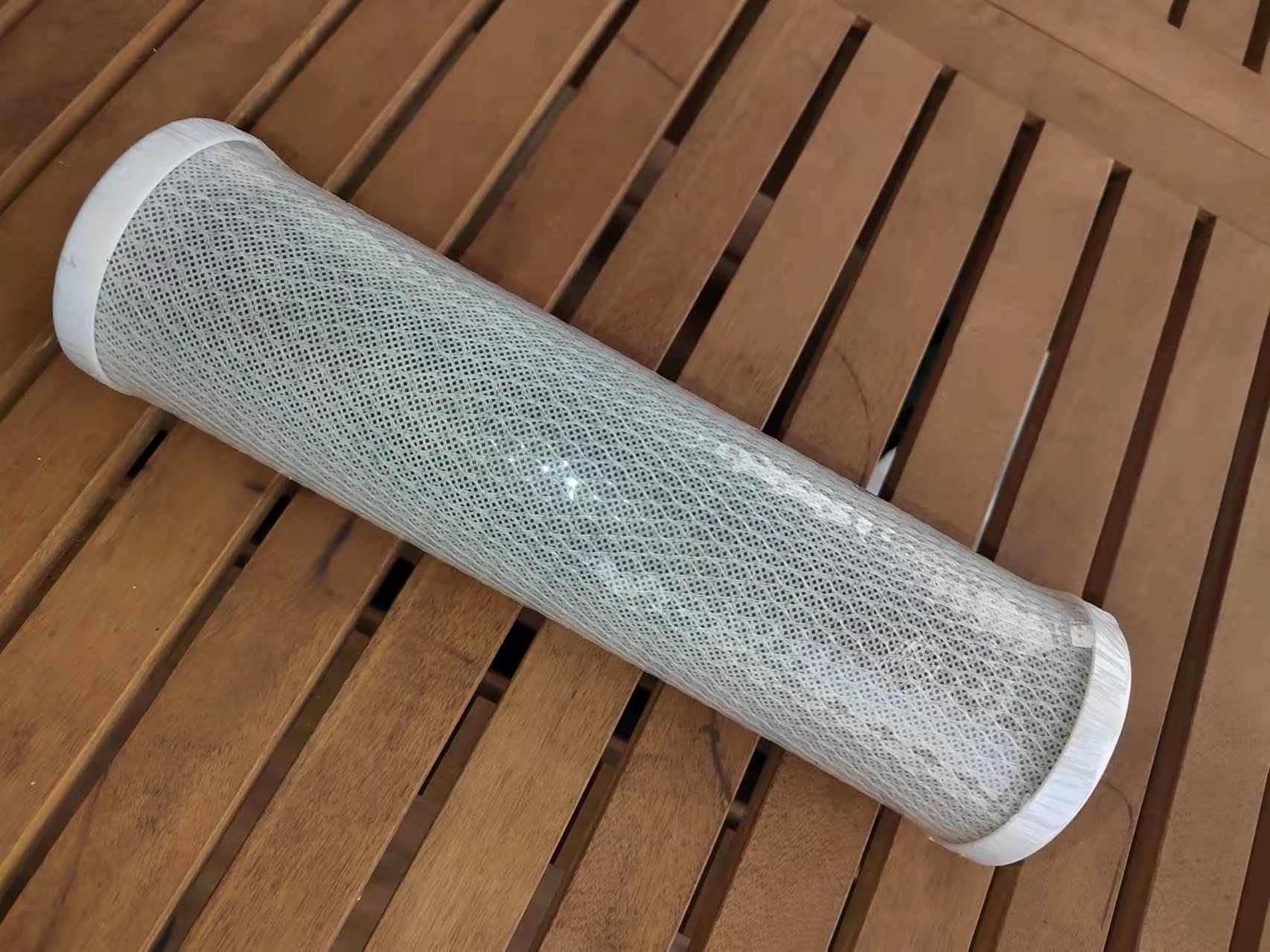 Domestic portable water purification 20 inch compressed activated carbon filter cartridge