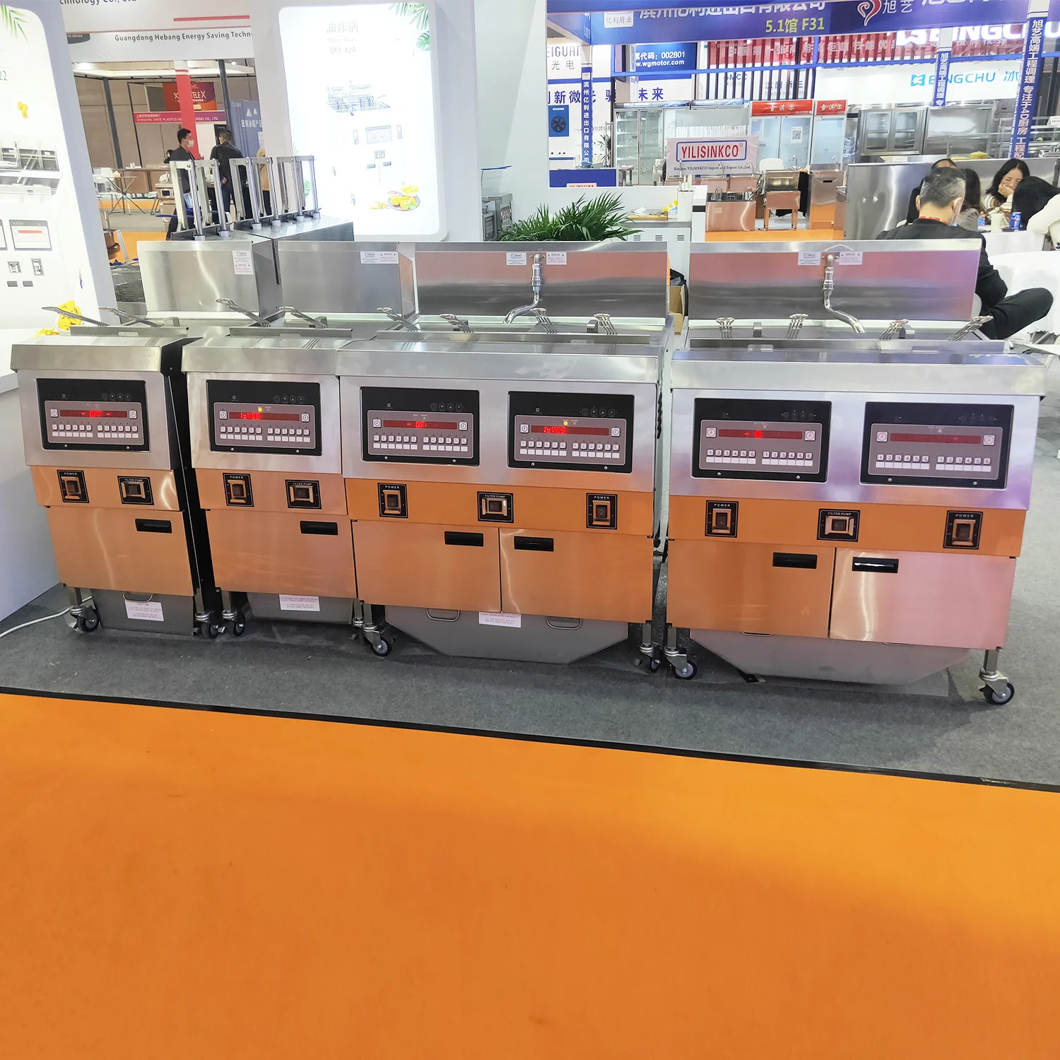 Electric/Gas French Fries Frying Machine for Fast Food Restaurant, Open Fryer