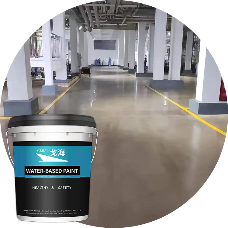 Free Sample  Epoxy Floor Paint decorative garage paint/garden paint/court floor paint