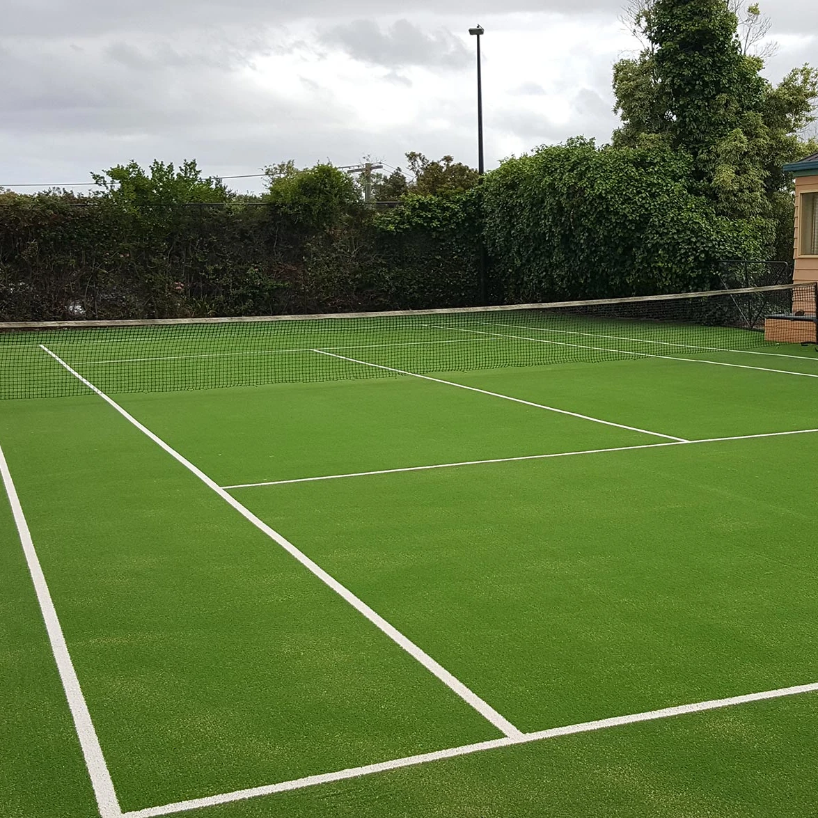 High elasticity 10mm high High Density Outdoor Tennis Court Surfaces Artificial Turf Synthetic Grass tennis grass