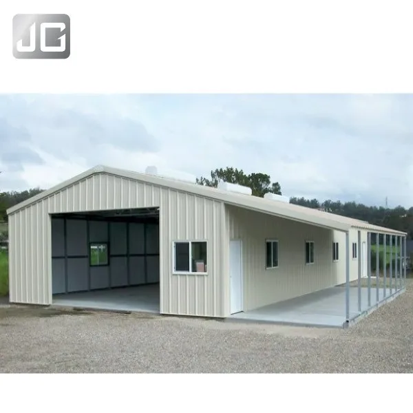 Industrial Building 33 Galvanized Plain Sheet Insulated Prefab Steel Farm Shen