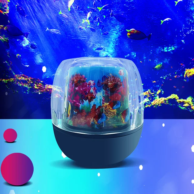 
J&R OEM/ODM new product sea rotating lamp night light 