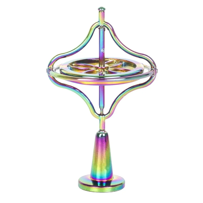 New upgrade 2.0 gyroscope mechanical metal gyroscope fingertip decompression creative balance gyroscope factory direct sales